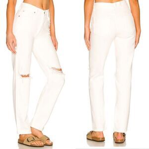 We The Free Cream Lasso Jeans Size 28